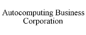 AUTOCOMPUTING BUSINESS CORPORATION