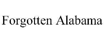 FORGOTTEN ALABAMA
