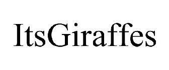 ITSGIRAFFES