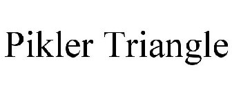 PIKLER TRIANGLE