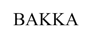 BAKKA