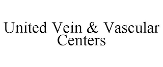 UNITED VEIN & VASCULAR CENTERS