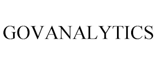 GOVANALYTICS