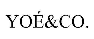 YOÉ&CO.