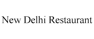 NEW DELHI RESTAURANT