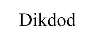 DIKDOD