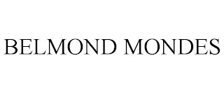 BELMOND MONDES