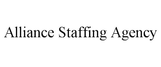 ALLIANCE STAFFING AGENCY