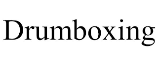 DRUMBOXING
