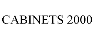 CABINETS 2000