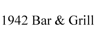 1942 BAR & GRILL