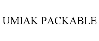 UMIAK PACKABLE