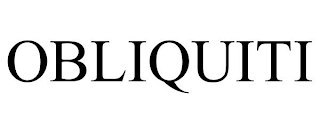 OBLIQUITI