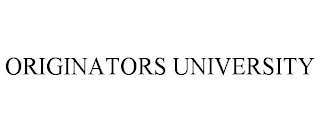 ORIGINATORS UNIVERSITY