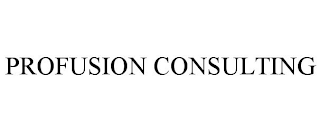 PROFUSION CONSULTING