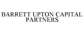 BARRETT UPTON CAPITAL PARTNERS