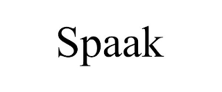 SPAAK