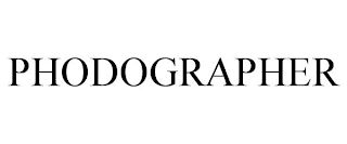 PHODOGRAPHER