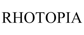 RHOTOPIA