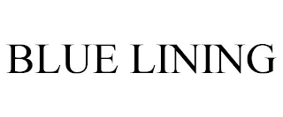 BLUE LINING