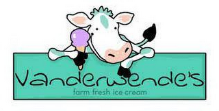 VANDERWENDE'S FARM FRESH ICE CREAM