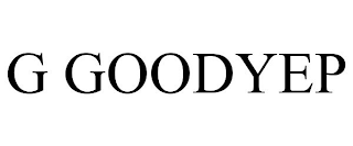 G GOODYEP