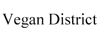 VEGAN DISTRICT