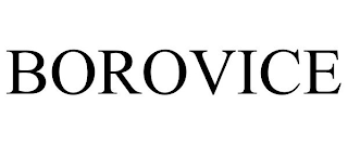 BOROVICE