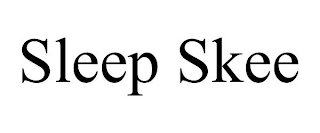 SLEEP SKEE