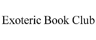 EXOTERIC BOOK CLUB