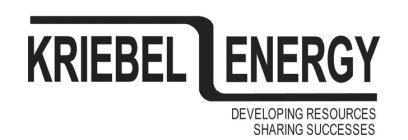 KRIEBEL ENERGY DEVELOPING RESOURCES SHARING SUCCESSESING SUCCESSES