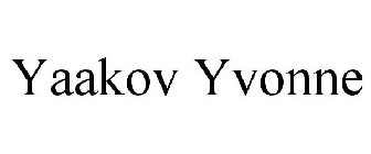 YAAKOV YVONNE