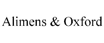 ALIMENS & OXFORD