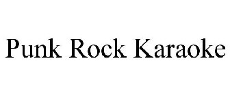PUNK ROCK KARAOKE