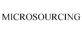 MICROSOURCING