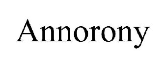 ANNORONY