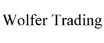 WOLFER TRADING