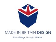 MADE IN BRITAIN DESIGN 