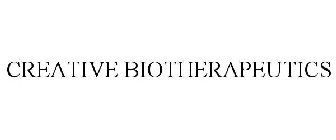 CREATIVE BIOTHERAPEUTICS