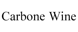CARBONE WINE