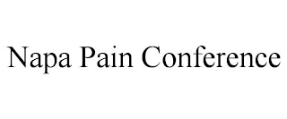 NAPA PAIN CONFERENCE