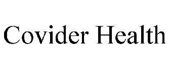COVIDER HEALTH