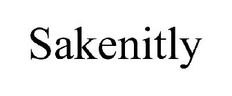 SAKENITLY