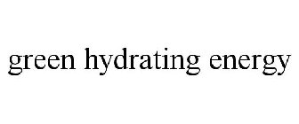 GREEN HYDRATING ENERGY