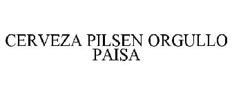 CERVEZA PILSEN ORGULLO PAISA
