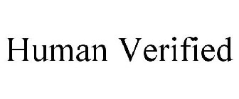HUMAN VERIFIED