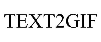 TEXT2GIF