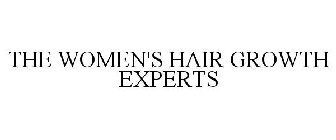 THE WOMEN'S HAIR GROWTH EXPERTS
