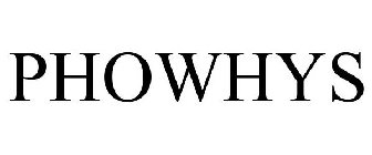 PHOWHYS