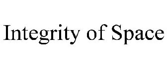 INTEGRITY OF SPACE